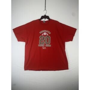 Alabama Crimson Tide Shirt Mens 2XL Red NCAA Football Undefeated 2020 Gildan Tee